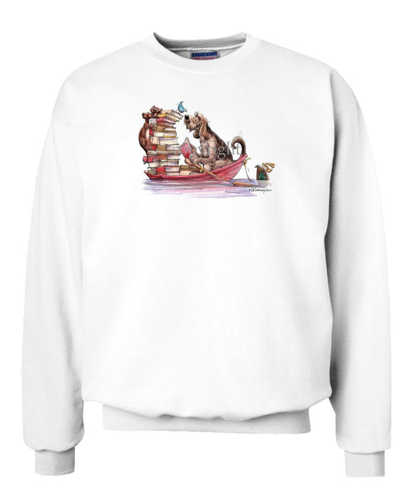 Otterhound - Books In Boat - Mike's Faves - Sweatshirt