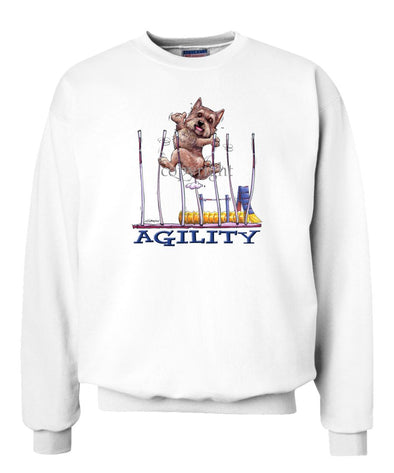 Norwich Terrier - Agility Weave II - Sweatshirt
