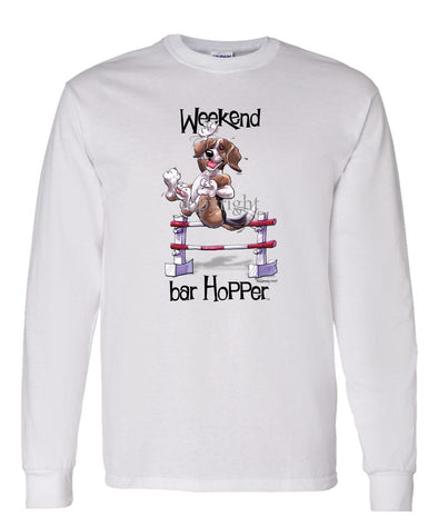 Beagle - Weekend Barhopper - Long Sleeve T-Shirt