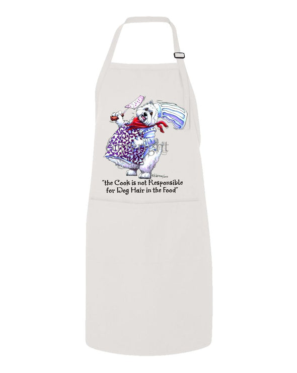 West Highland Terrier - Fat Chefs - Apron