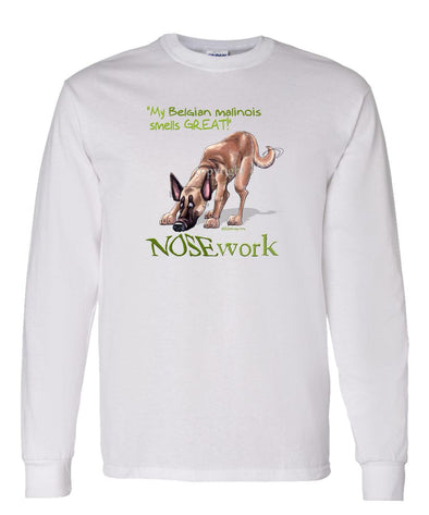 Belgian Malinois - Nosework - Long Sleeve T-Shirt
