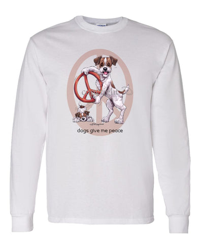 Jack Russell Terrier - Peace Dogs - Long Sleeve T-Shirt
