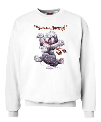 Old English Sheepdog - Treats - Sweatshirt