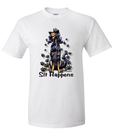Gordon Setter - Sit Happens - T-Shirt