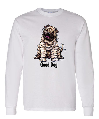 Shar Pei - Good Dog - Long Sleeve T-Shirt
