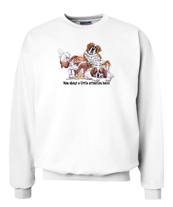Saint Bernard - Little Attention - Mike's Faves - Sweatshirt