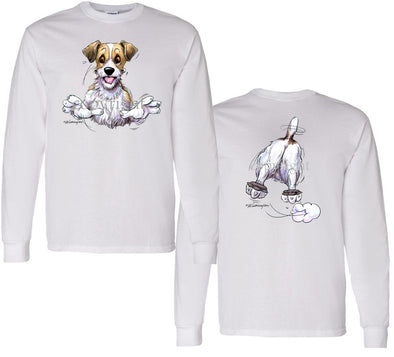 Parson Russell Terrier - Coming and Going - Long Sleeve T-Shirt (Double Sided)