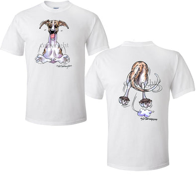 Whippet - Coming and Going - T-Shirt (Double Sided)