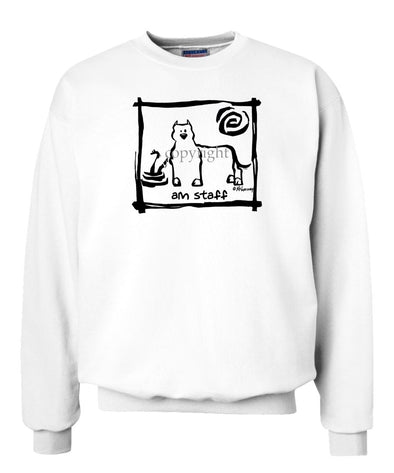 American Staffordshire Terrier - Cavern Canine - Sweatshirt