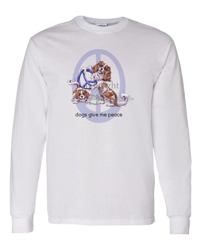 Cavalier King Charles - Peace Dogs - Long Sleeve T-Shirt