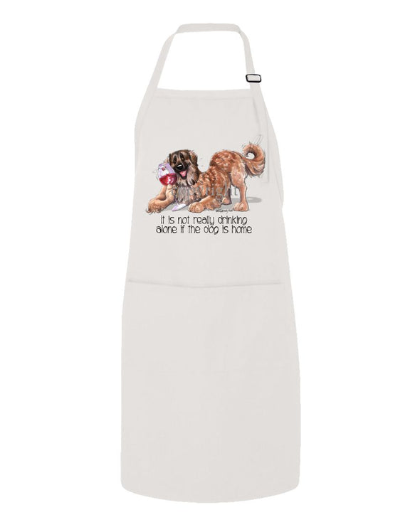 Leonberger - It's Not Drinking Alone - Apron