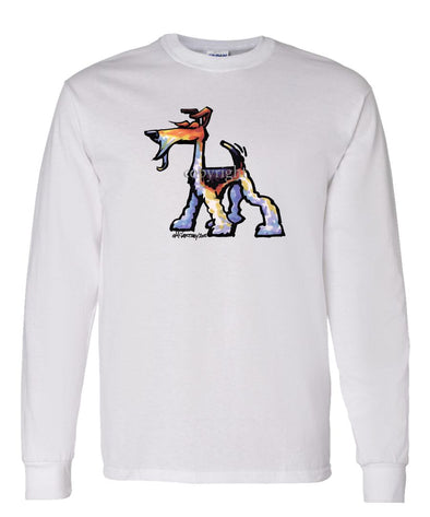 Wire Fox Terrier - Cool Dog - Long Sleeve T-Shirt