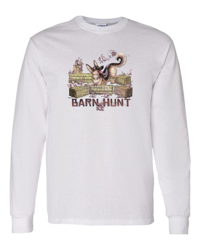 German Shepherd - Barnhunt - Long Sleeve T-Shirt