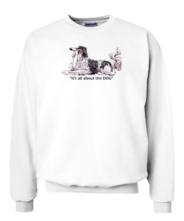 Borzoi - All About The Dog - Sweatshirt