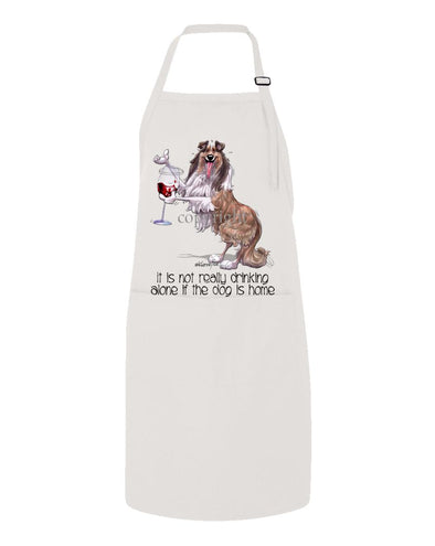 Collie - It's Not Drinking Alone - Apron