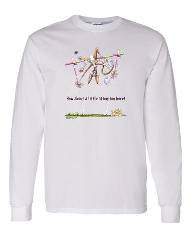 Ibizan Hound - High Jump - Mike's Faves - Long Sleeve T-Shirt