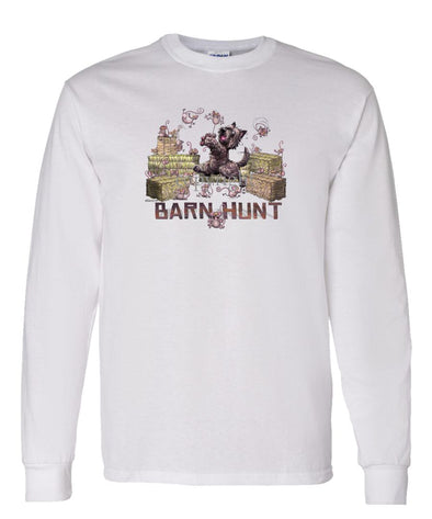 Cairn Terrier - Barnhunt - Long Sleeve T-Shirt