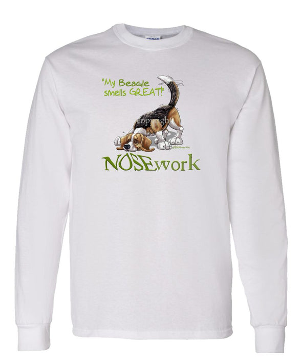 Beagle - Nosework - Long Sleeve T-Shirt