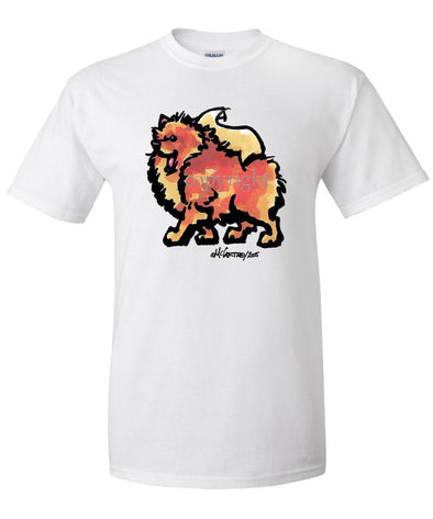 Pomeranian - Cool Dog - T-Shirt