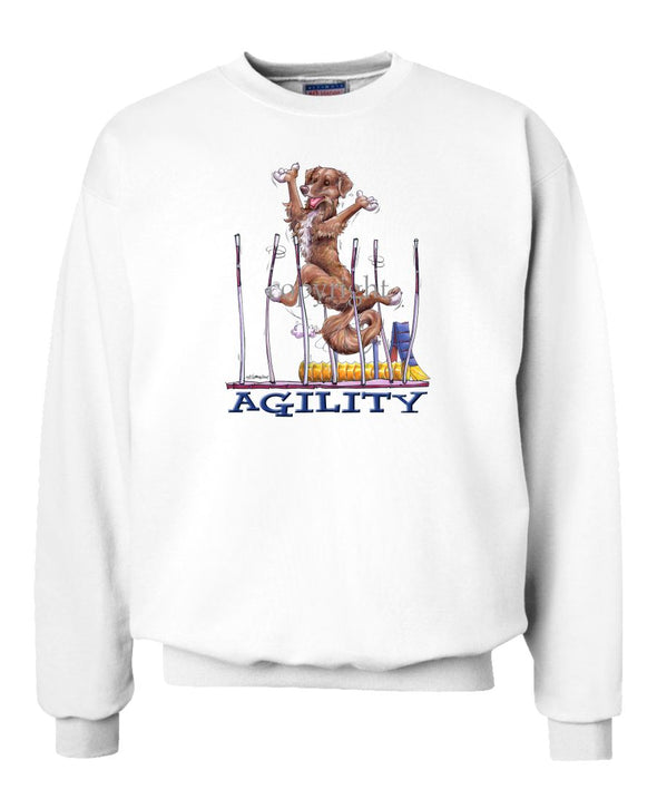 Nova Scotia Duck Tolling Retriever - Agility Weave II - Sweatshirt