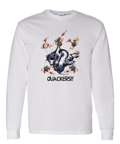 Flat Coated Retriever - Quackers - Mike's Faves - Long Sleeve T-Shirt