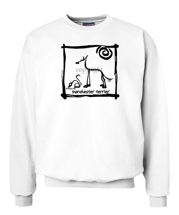 Manchester Terrier - Cavern Canine - Sweatshirt