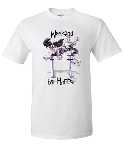 Cavalier King Charles  Black Tri - Weekend Barhopper - T-Shirt