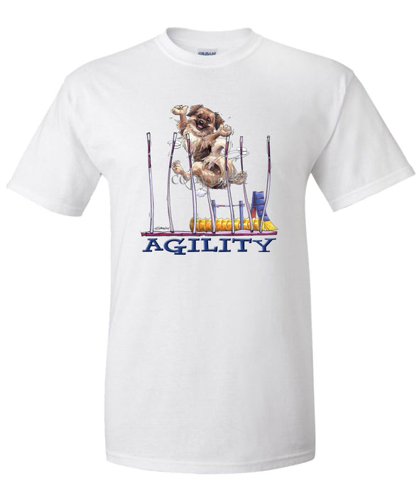 Tibetan Spaniel - Agility Weave II - T-Shirt