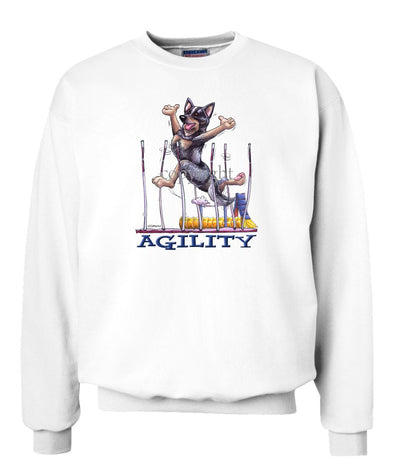 Australian Cattle Dog - Agility Weave II - Sweatshirt