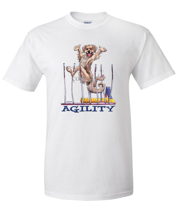 Golden Retriever - Agility Weave II - T-Shirt