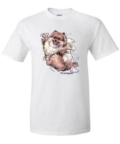 Pomeranian - Happy Dog - T-Shirt