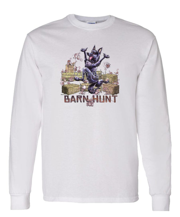 Belgian Sheepdog - Barnhunt - Long Sleeve T-Shirt