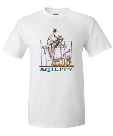 Irish Wolfhound - Agility Weave II - T-Shirt