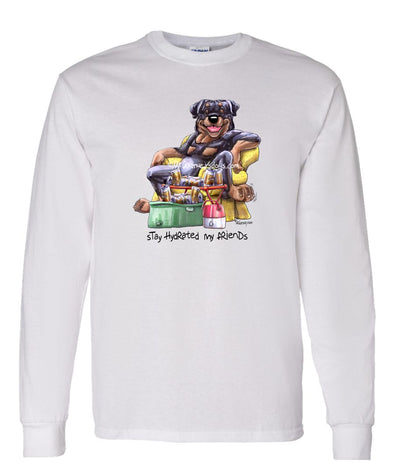Rottweiler - Hydrated - Mike's Faves - Long Sleeve T-Shirt