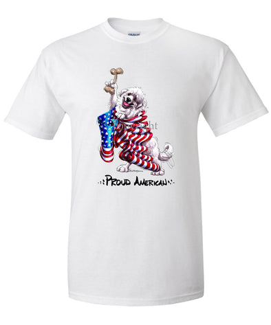 Great Pyrenees - Proud American - T-Shirt