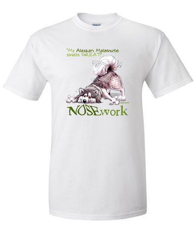 Alaskan Malamute - Nosework - T-Shirt