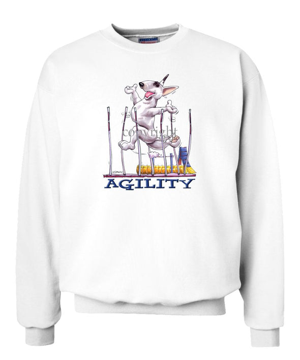 Bull Terrier - Agility Weave II - Sweatshirt