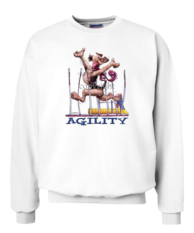 Airedale Terrier - Agility Weave II - Sweatshirt
