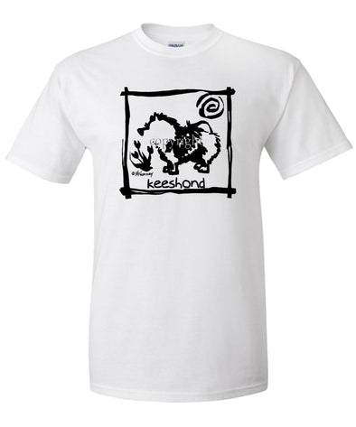 Keeshond - Cavern Canine - T-Shirt