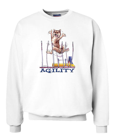 Shiba Inu - Agility Weave II - Sweatshirt