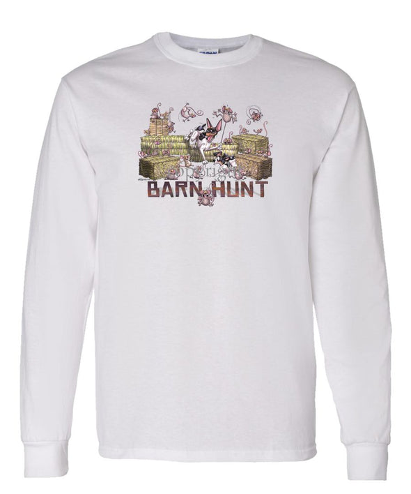 Rat Terrier - 2 - Barnhunt - Long Sleeve T-Shirt