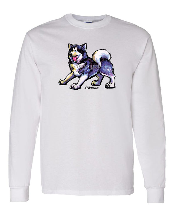 Alaskan Malamute - Cool Dog - Long Sleeve T-Shirt