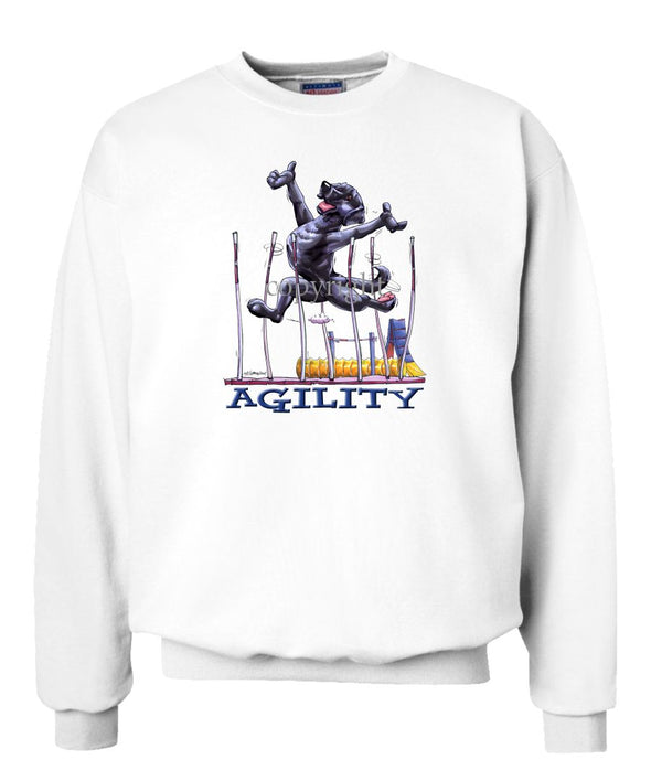 Labrador Retriever  Black - Agility Weave II - Sweatshirt