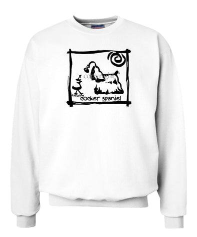 Cocker Spaniel - Cavern Canine - Sweatshirt