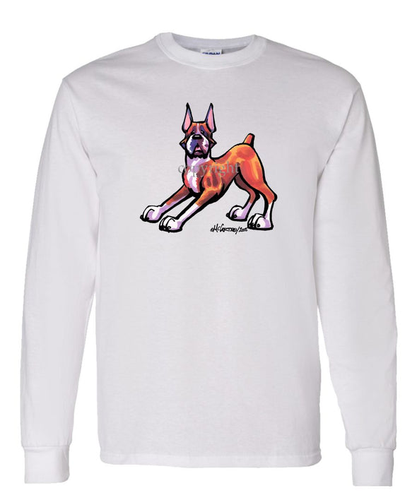 Boxer - Cool Dog - Long Sleeve T-Shirt