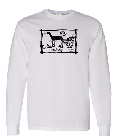 Greater Swiss Mountain Dog - Cavern Canine - Long Sleeve T-Shirt