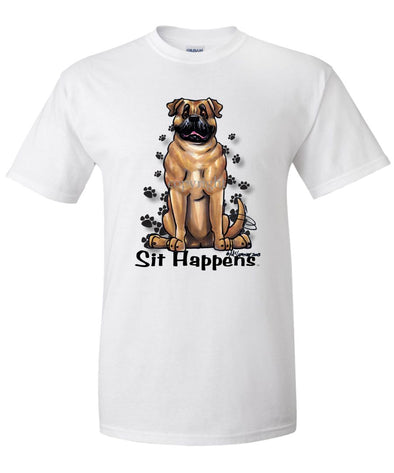 Bullmastiff - Sit Happens - T-Shirt