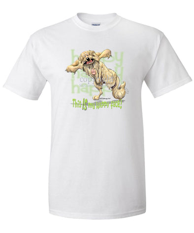 Golden Retriever - 2 - Who's A Happy Dog - T-Shirt