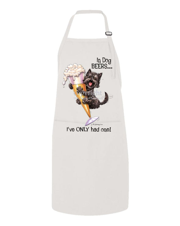 Cairn Terrier - Dog Beers - Apron