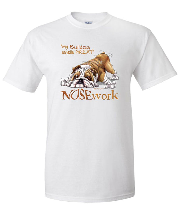 Bulldog - Nosework - T-Shirt